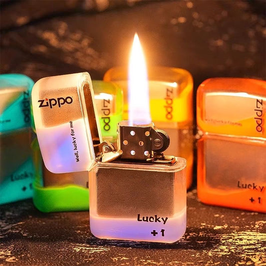 ZIPPO Glow-in-the-dark quicksand Kerosene lighter